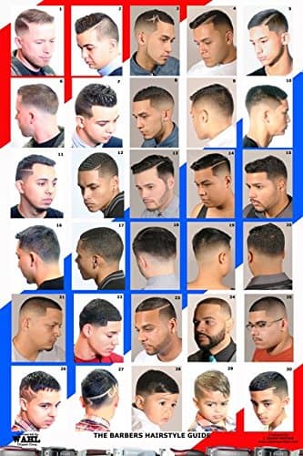 Barber Shop Poster Already Laminated 36"h X 24"w