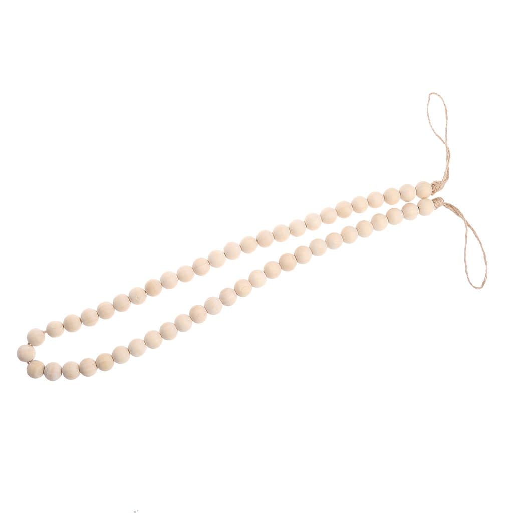 Sharesweet Natutral Wooden Bead Kids Baby Nursery Room Decor Rustic Wedding Vase Ornament