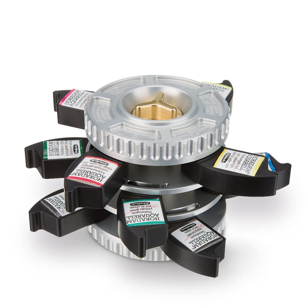 J.H. Watercolor Wheel Schmincke 12 x 1/2 wells