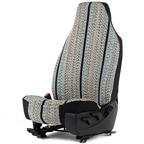 Outlaw Products Black Saddleblanket High Back Bucket Seat Cover