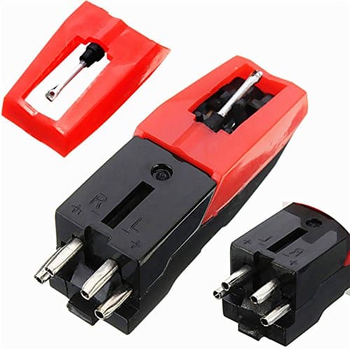AiteFeir Turntable Vinyl Stylus Needle, Dynamic magnetic LP Vinyl recorder reader for Turntable Record Player, Gramophone Accessories