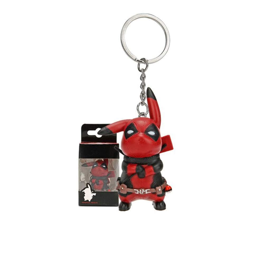 Pikachu Cosplay Anime Character Model Pendant, Anime Action Figure Toys Gifts (Pikapool)