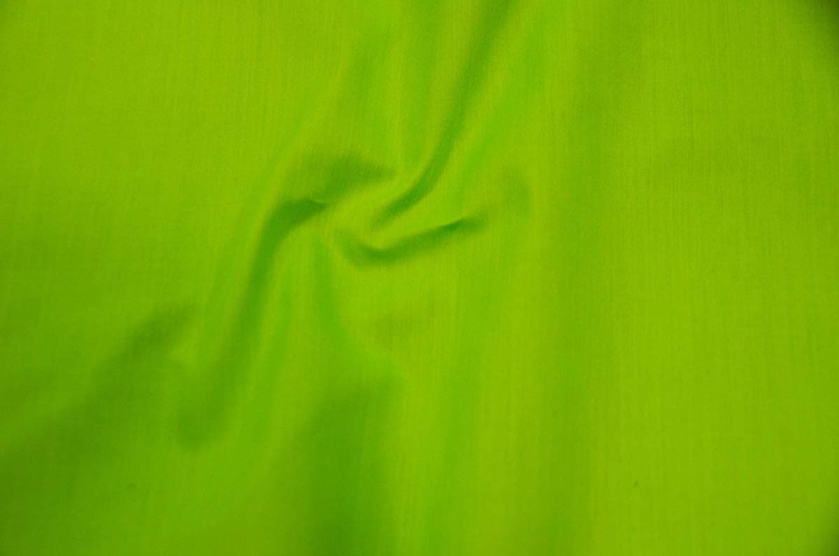 60" Wide Premium Cotton Blend Broadcloth Fabric by The Yard (Lime Green)