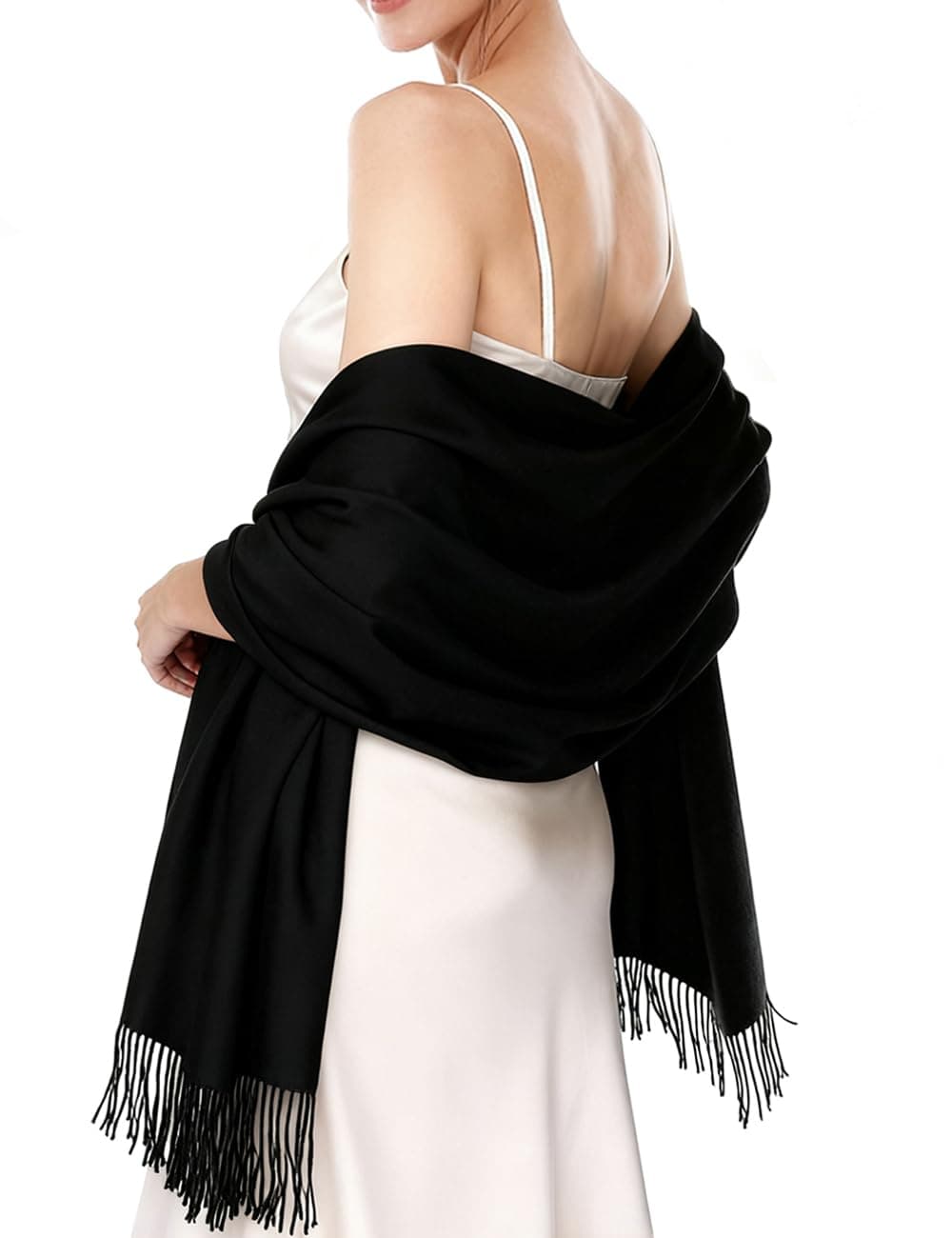 Pashmina Shawl Women Winter Scarf Warm Wrap Wedding Men Ladies Scarves 200x70 cm