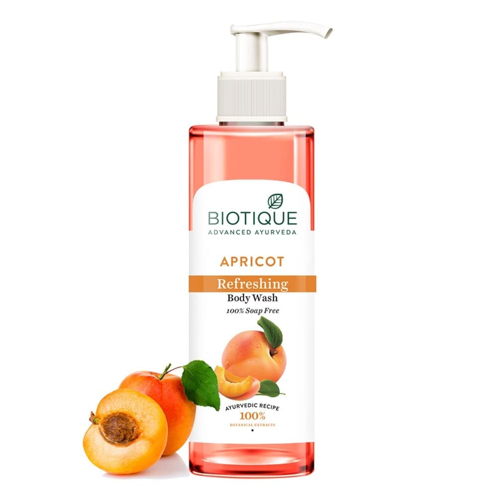 Apricot Refreshing Body Wash | Keeps Skin Fresh and Clean | Brightens Skin and Reducing Dark Spots | 100% Botanical Extracts | Suitable for All Skin Types | 200ml