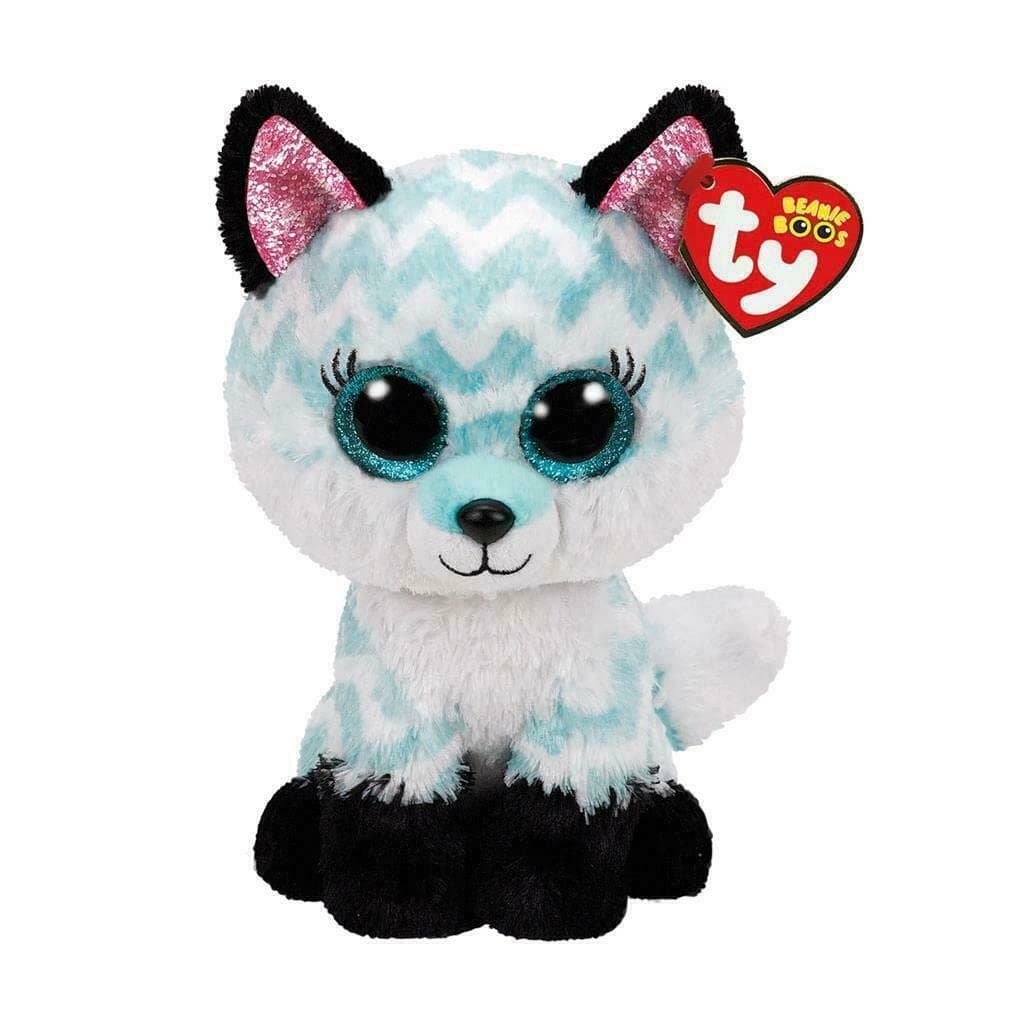 2007520 Atlas Fox Beanie Boo Plush Toy, Multi-Colour