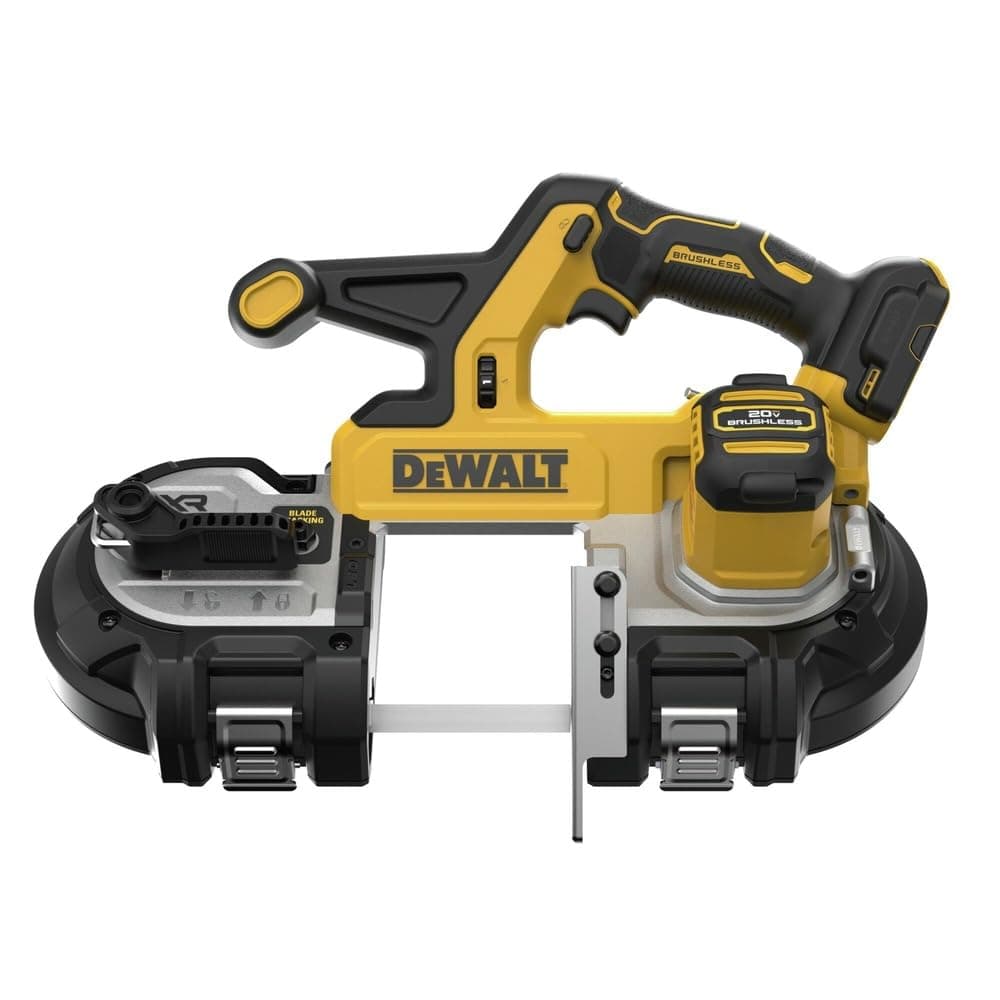 DEWALT 20V MAX XR Band Saw Brushless Motor Portable Cordless Cutting Capacity 3-3/8" Bare Tool Only (DCS378B)