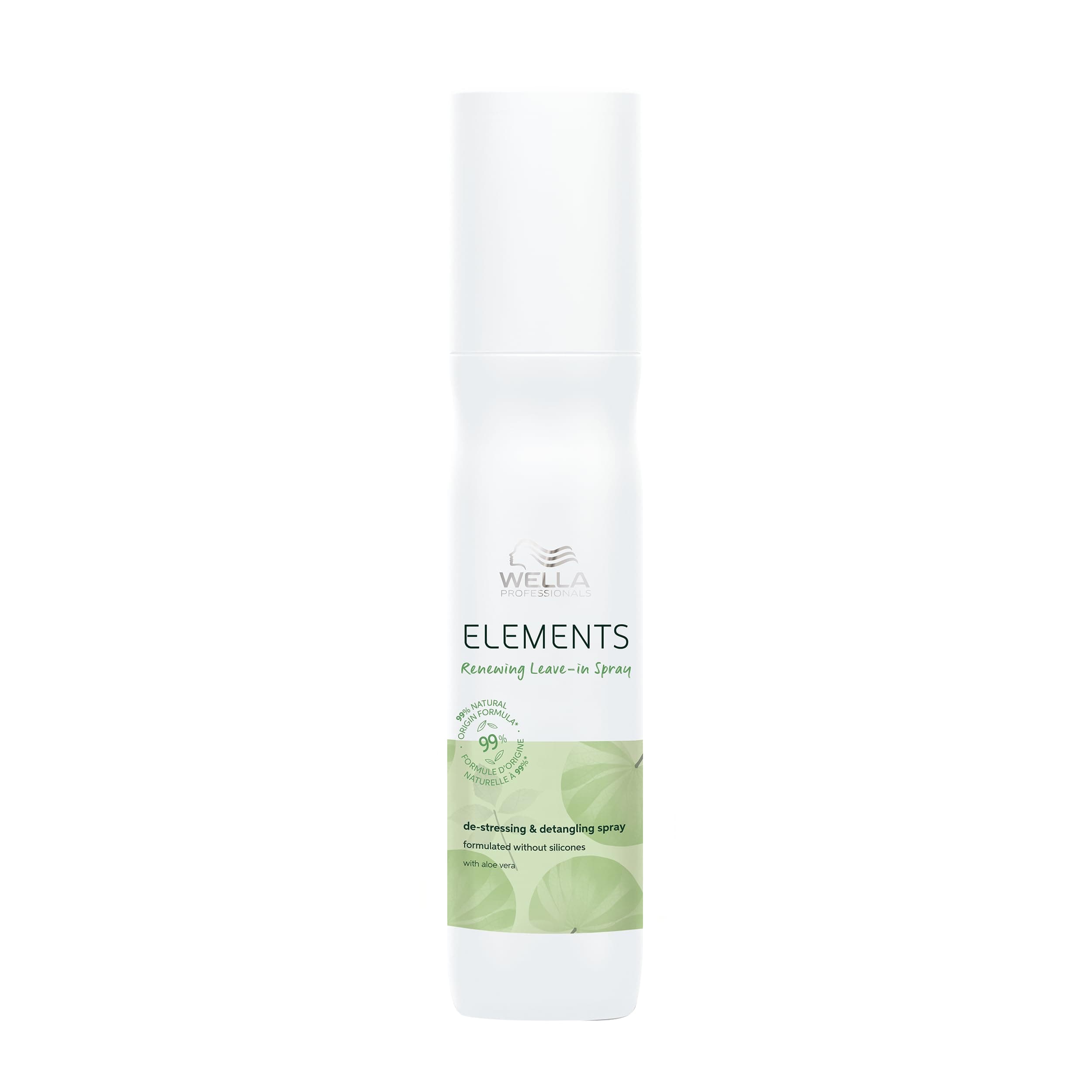 Elements Renewing Leave-In Spray - Strengthening Hairspray With Aloe Vera & Vitamin E For Dyed Hair - Protects Against Breakage & Restores Shine 150ml