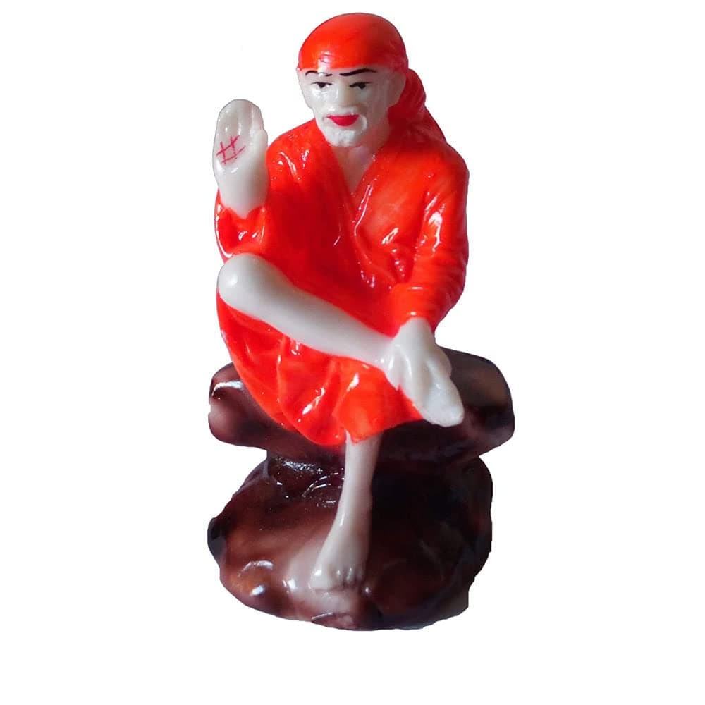 Sai Baba Statue, Mini Sai Baba Statue for Home/Car Decor