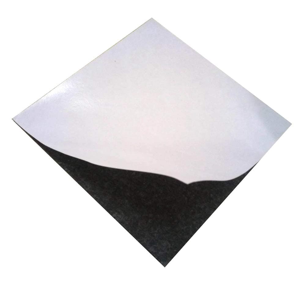 LMS Black Heat Resistant Thin Silicone Rubber Gasket Sheet Adhesive Back,1/25 by 12 by 12 inch