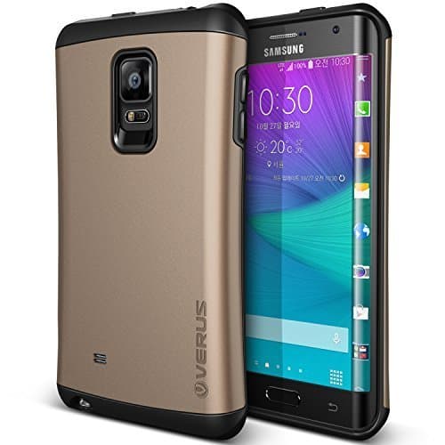 Galaxy Note Edge Case, Verus [Thor][Shine Gold] - [Heavy Duty][Maximum Drop Protection][Slim Fit] - For Samsung Galaxy Note Edge SM-N915 Devices