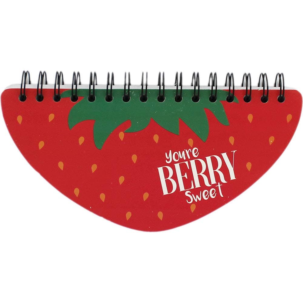 Scribblicious Strawberry Scented Wiro Lined Notebook
