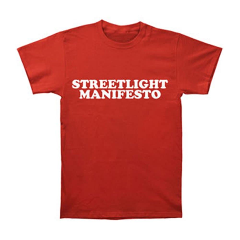 Streetlight Manifesto Men's Simple Red T-shirt Medium Red