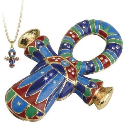 Hidden TreasuresHidden Treasures 167-HT-ANK Ankh Trinket Box