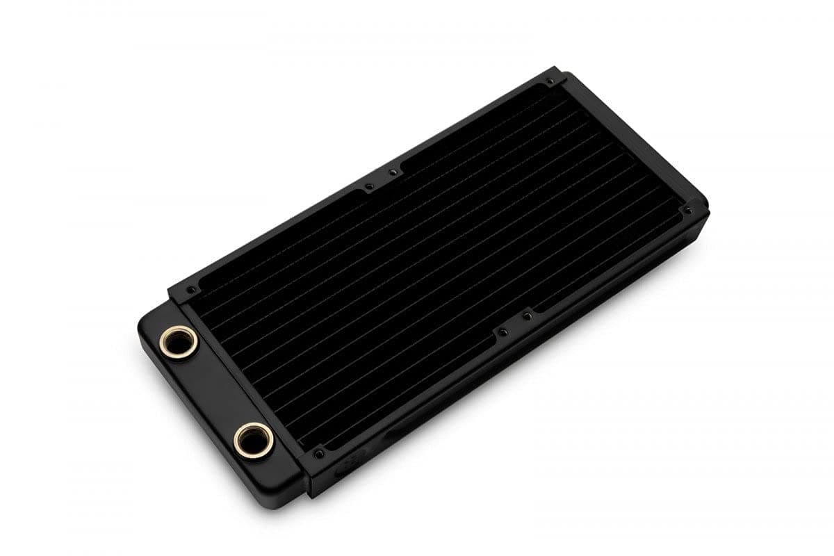 EKWB EK-CoolStream Classic SE 240 Slim Radiator, Dual Fan, Black