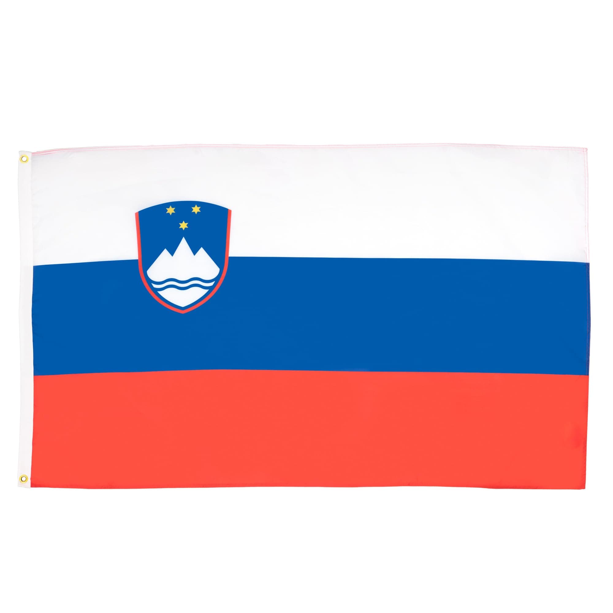 AZ FLAG - Slovenia Flag - 2x3 Ft - 100D Polyester Slovenian Banner with Two Metal Grommets - Fade Resistant - Vivid Colors - 2' x 3' Feet - 90x60 Cm