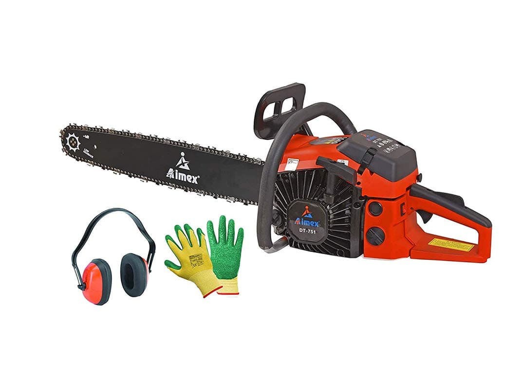Aimex High quality 22" Petrol Chain Saw 58Cc 2-stoke Air cooled(RED)
