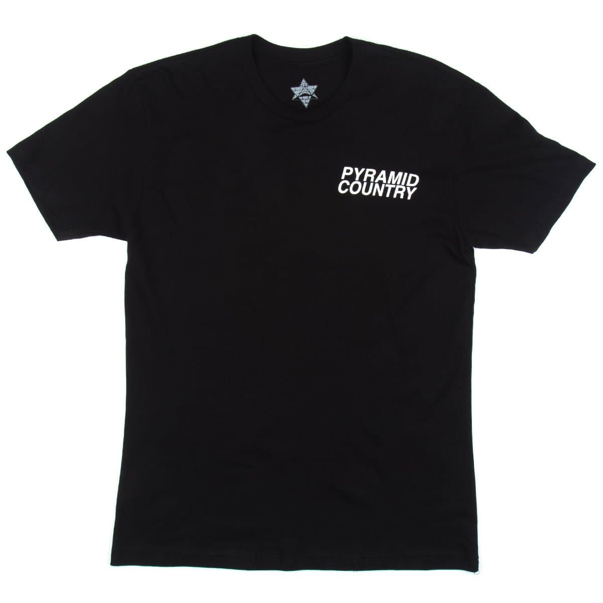 Pyramid Country Glogo T-Shirt - Black - LG