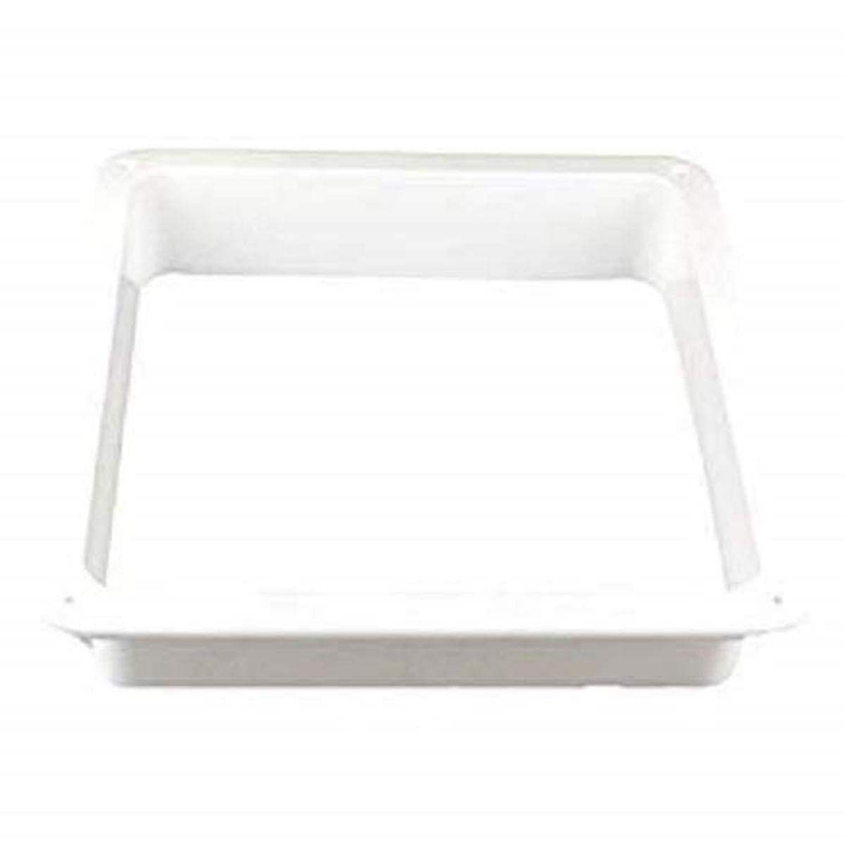 HENG'S INDUSTRIES JRP1122B White Jensen Vent Garnish