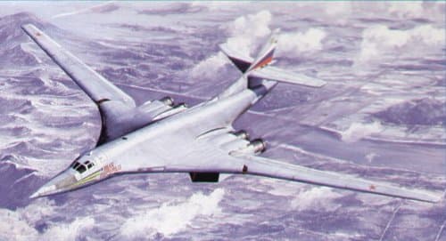 TU-160 Blackjack Bomber 1/72 Trumpeter