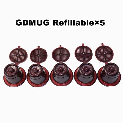 Gdmug Refillable Capsule for Nespresso Coffee Machine Updated!