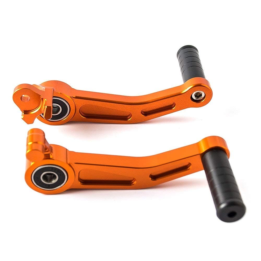 TSEWNE for KTM 390 Duke 2013-2016 for KTM RC125/RC200/RC390 2014-2016 Motorcycle Accessories CNC Aluminium Orange Brake Clutch Gear Pedal Lever