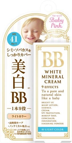 White Bb Cream 01: Light Color 25g