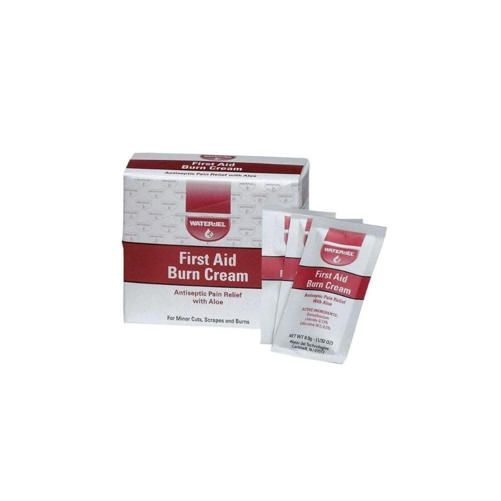 Water Jel First Aid Burn Cream, Antiseptic Burn Relief, 0.9 gm Packets, 25 Pack, MS-60765