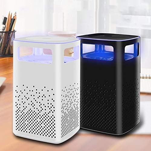 ZALTAN Electric Mosquito Killer Lamp LED Bug Zapper Pest Control Anti Mosquito Killer Lamp Insect Trap Lamp Killer Home Living Room (Black or White Colour) (Assorted)