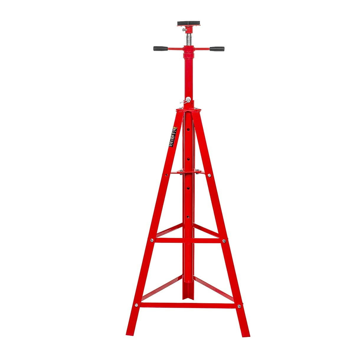 Underhoist Tripod Stand 2 Ton Capacity High Lift Jack Stand Reach Under Hoist Stand High-Position Lift Range 4,000lbs Capacity, Red