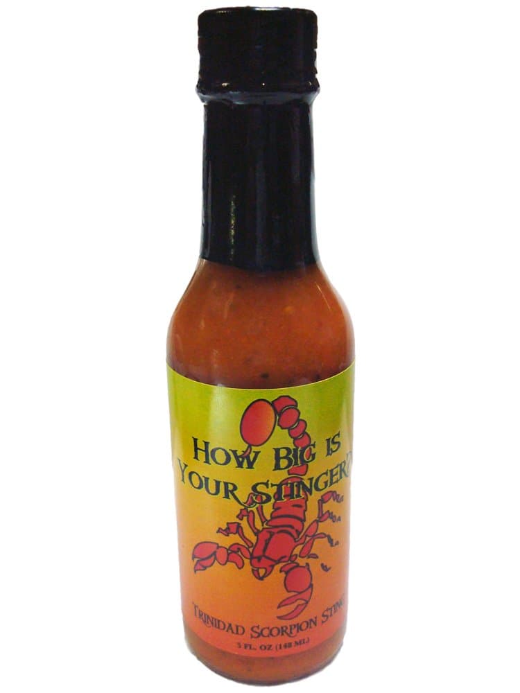 How Big is Your Stinger Trinidad Scorpion Hot Sauce