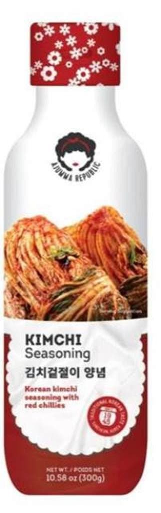 Ajumma Republic Korean Kimchi Hot Sauce, 11 Ounce