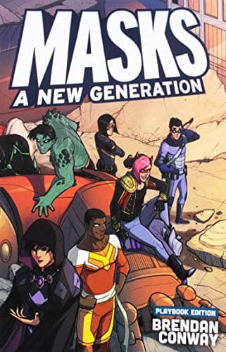 Magpie GamesMasks: A New Generation – Superhero Roleplaying Game of Teen Heroes and Adventure