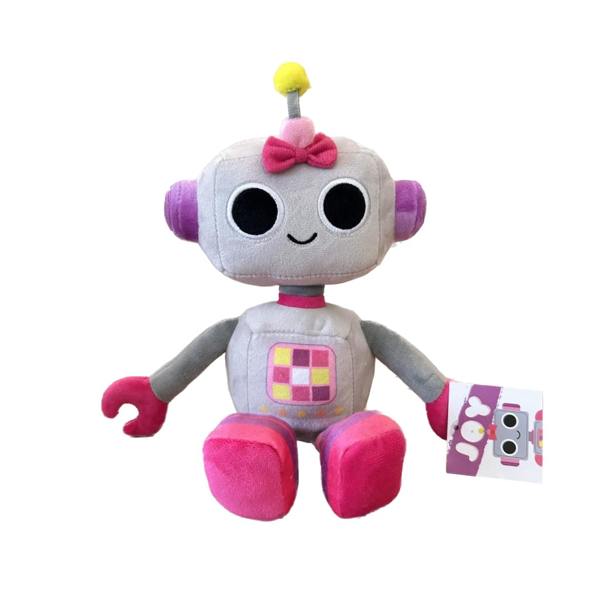 Listener Kids Joy The Robot Plush – Official Stuffed Toy – 7.5” Soft Cuddly Robot Plushie for Toddlers & Kids – Baby Safe Embroidered Details – Great Gift for Boys & Girls