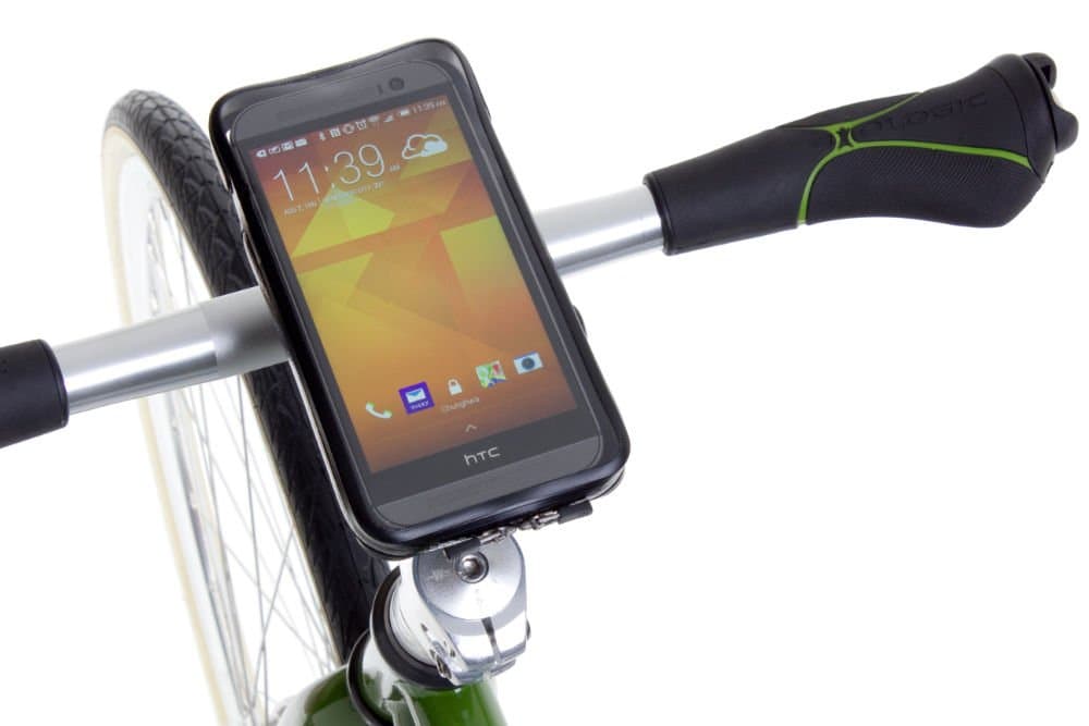BioLogic Bike Mount WeatherCase XL for Samsung Galaxy S5, HTC One M8, Sony XPeria Z2 and similar large-sized phones