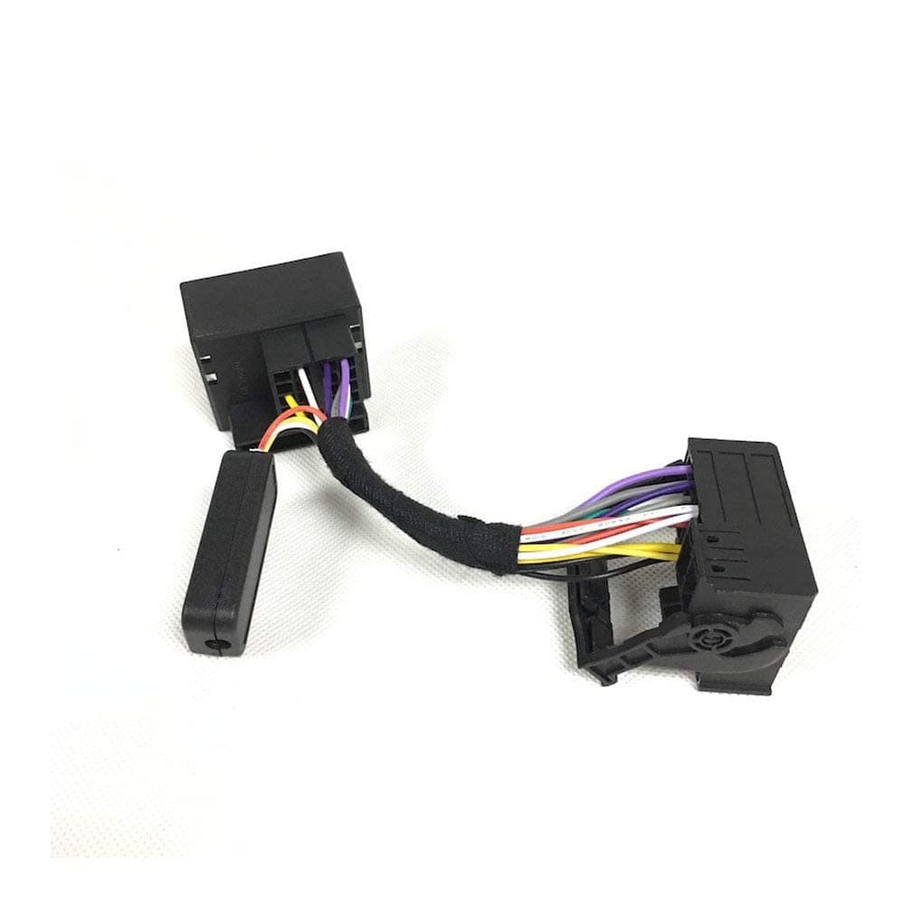 RCD330,510 Multifunctional Wheel Control Simulator Adapter Cable for VW Golf Caddy Passat Caddy Polo