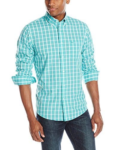 Dockers Men's No Wrinkle Long Sleeve Button Front Shirt