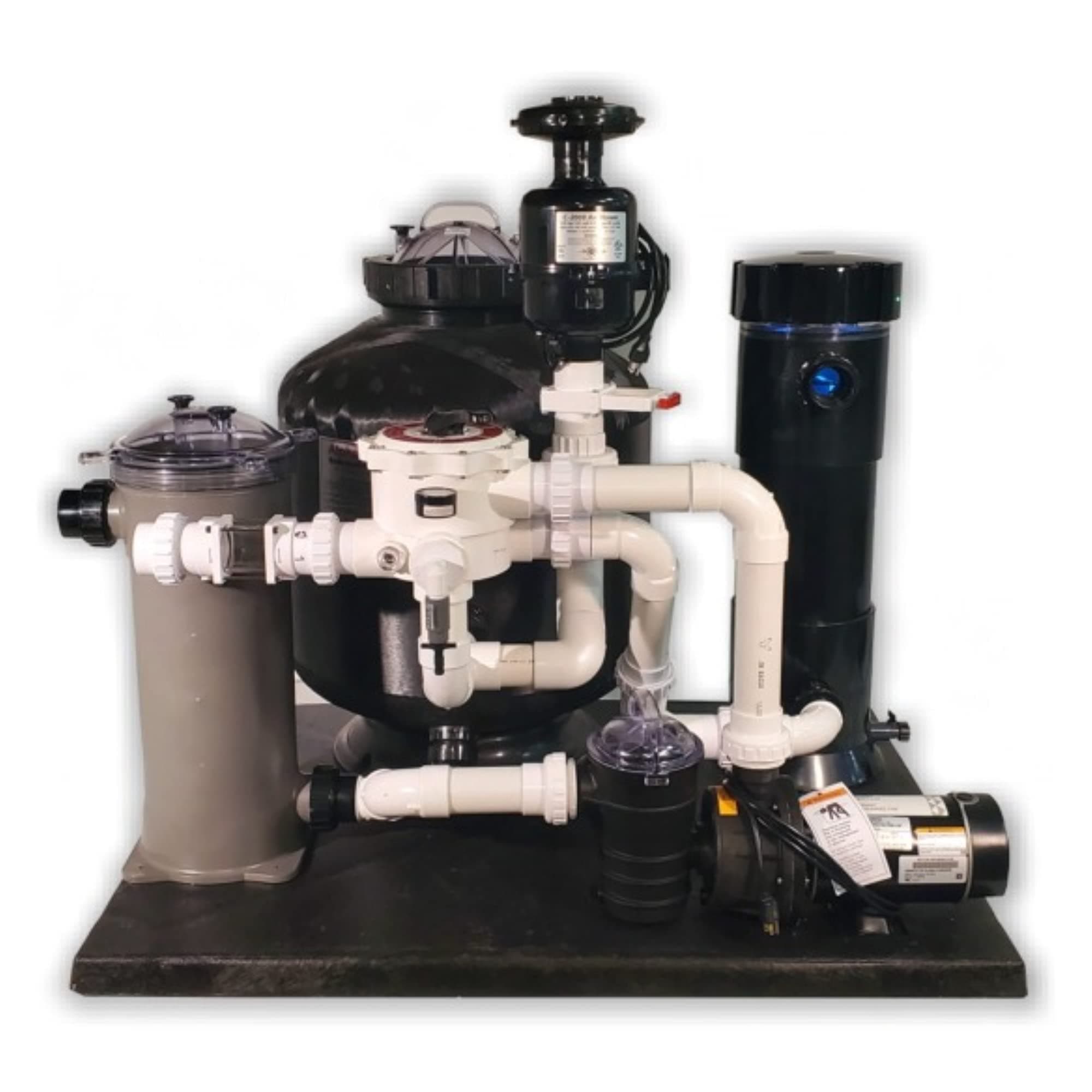 GC Tek AuqaBead Plus Filtration System ABPS 2.5 - for Ponds to 5,000 Gallons with Fish Loads Up to 125 LBS