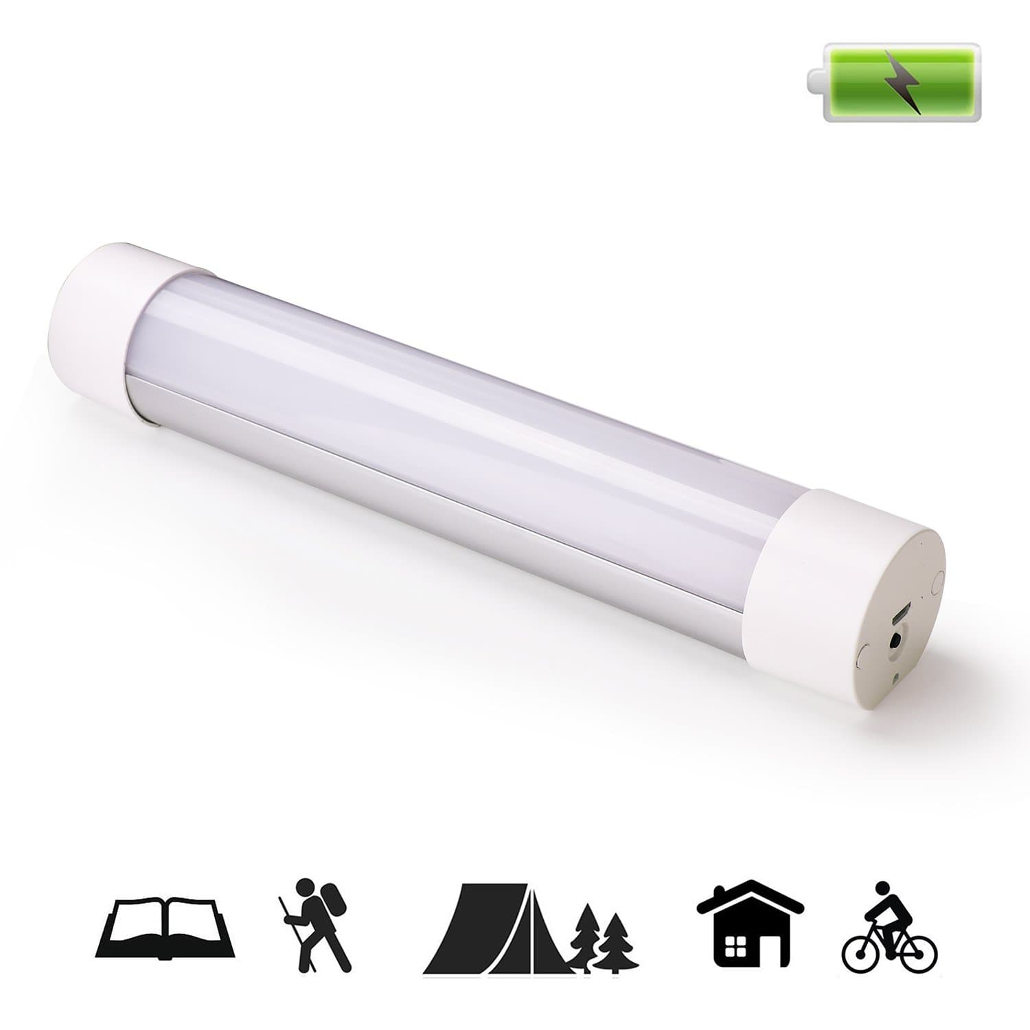 Waterproof Camping Lantern,Multi-Function Rechargeable LED Emergency Flashlight Lamp,Suitable for Hiking, Camping, Emergencies