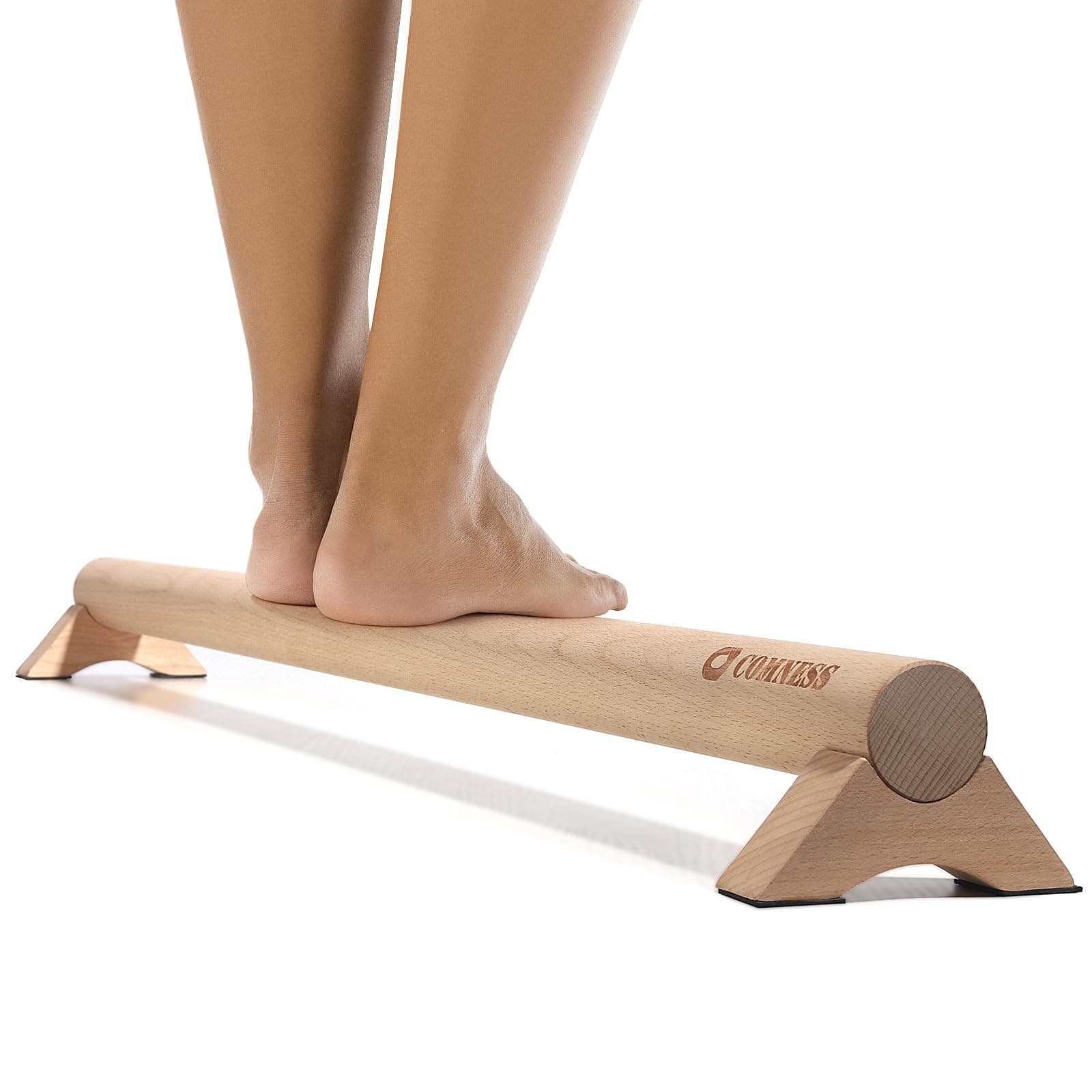 - Versatile 40 Inch Beech Wood Balance Beam for Home Use - Enhance Balance, Ankle Strengthener Foot Exerciser for Sprained, Physical Therapy Purposes for Plantar Fasciitis Relief