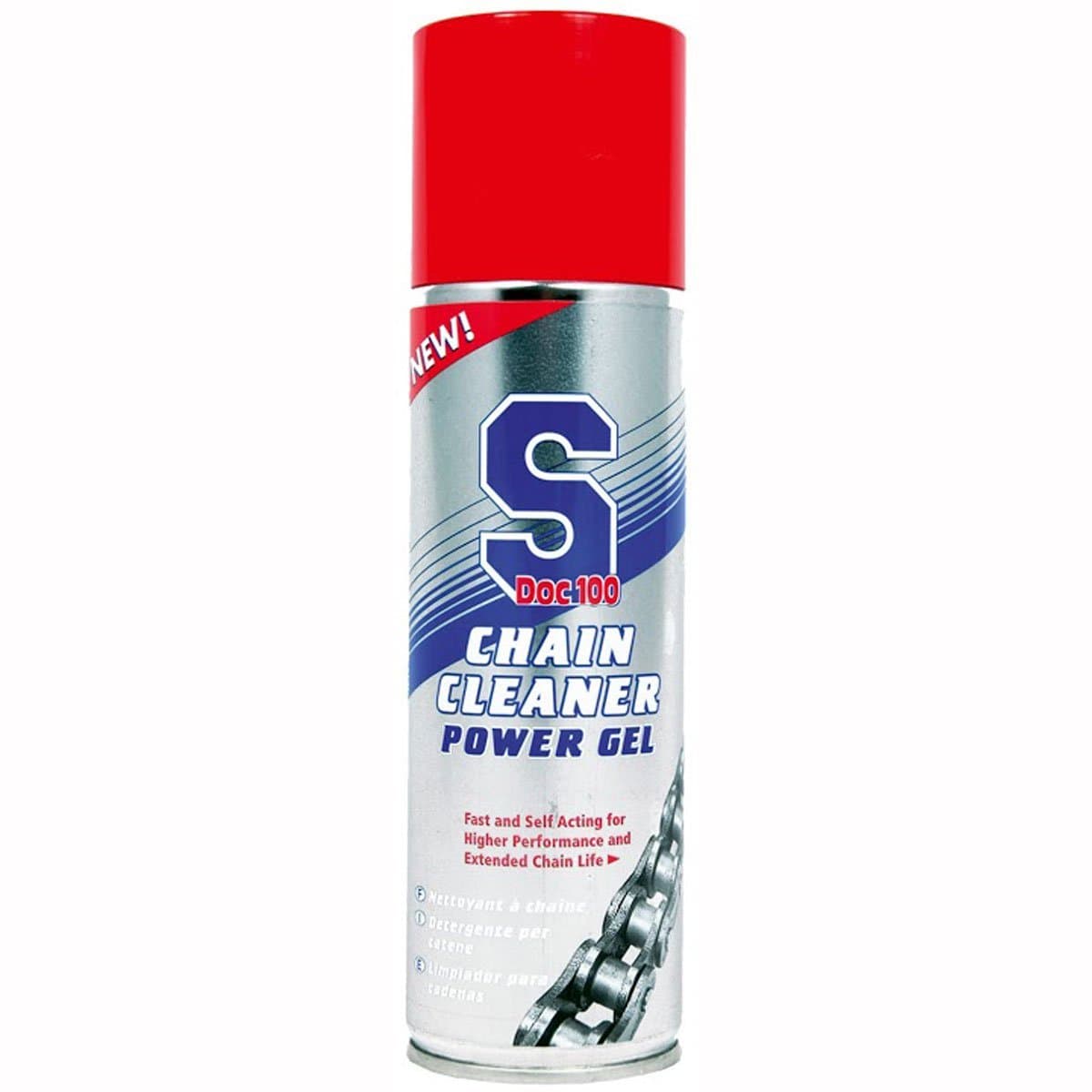 Motorcycle SDoc S100 Chain Cleaner Power Gel 300ML UK