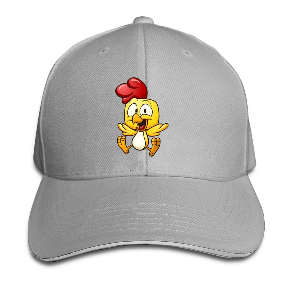 SOSOLO Lovely Chick 100% Cotton Washed Twill Street Fashion Sandwich Cap One Size With Adjustable Size