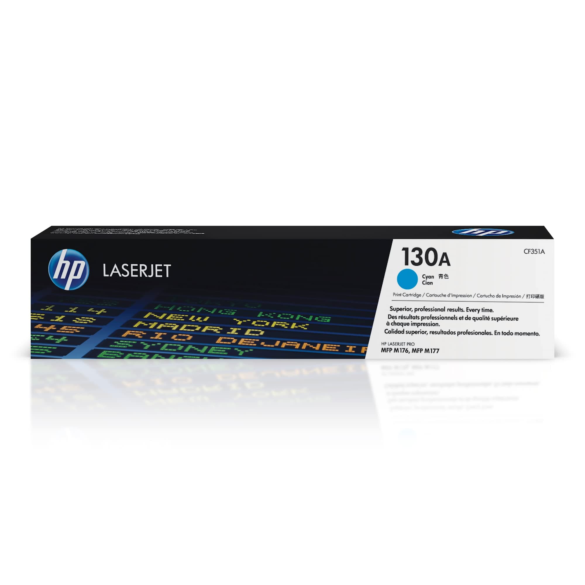 HP 130A Cyan Original LaserJet Toner Cartridge - CF351A