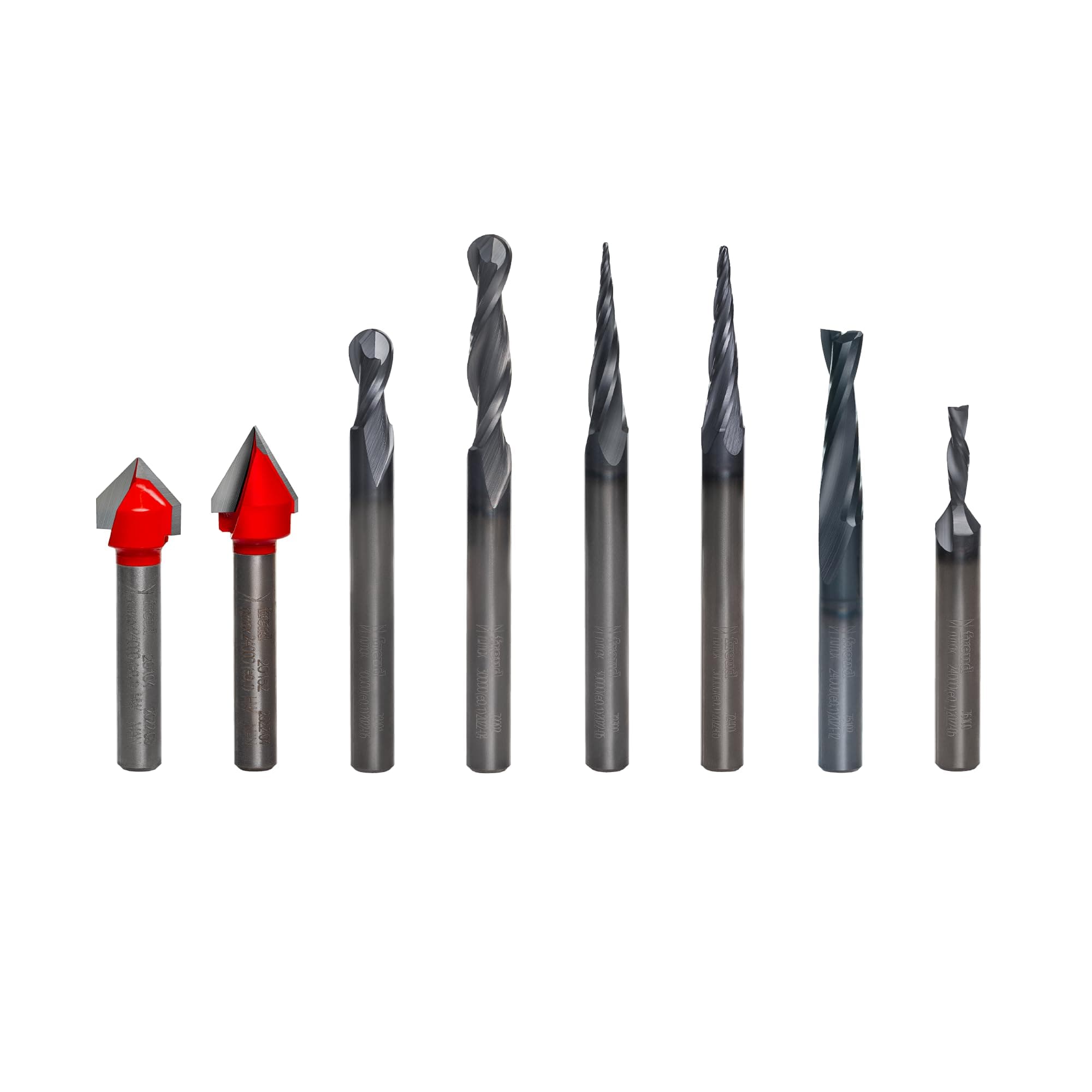Freud 87-208: 8 Piece CNC Router Bit General Purpose Set, One Size
