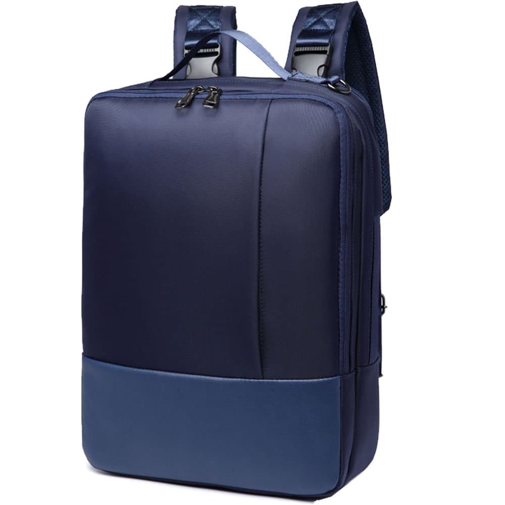 ALTBP Laptop Backpack Shoulder Bag Briefcase Handbag Messenger Bag for 15.6 Inch Laptop (Blue)