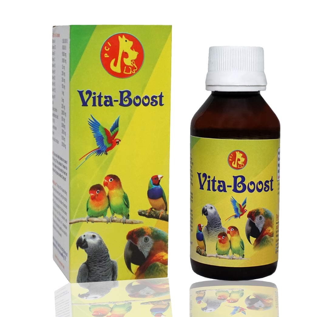 Pet Care International (PCI) Vita-Boost to Provide Essential Vitamins for Healthy Bird Healthcare (100ml), 1 Piece
