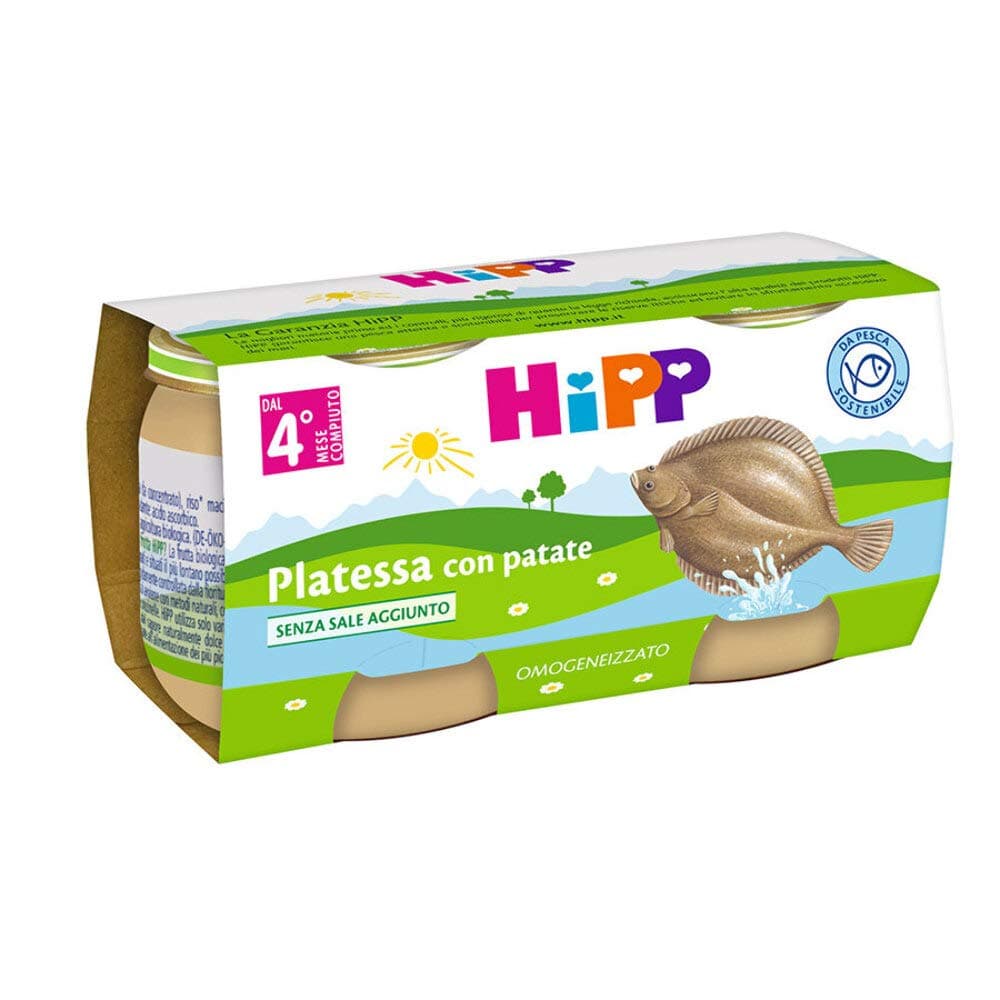 Hipp Organic Homogenized Plaice with Potatoes 2x80g