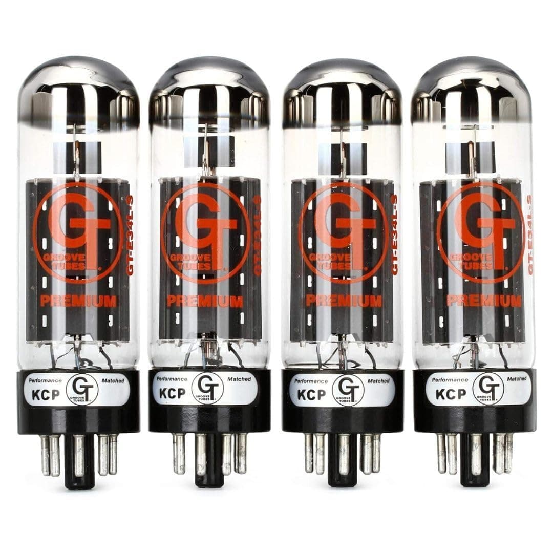 Fender 5550113548 Groove Tubes GT-E34LS Medium Quartet Amplifier Tube