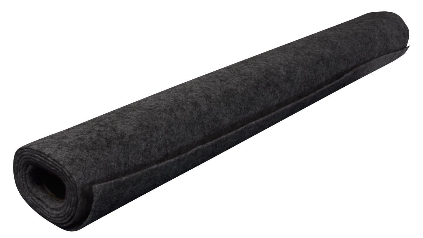 Pa-Bespannstoff Black Felt 150 x 75 CM