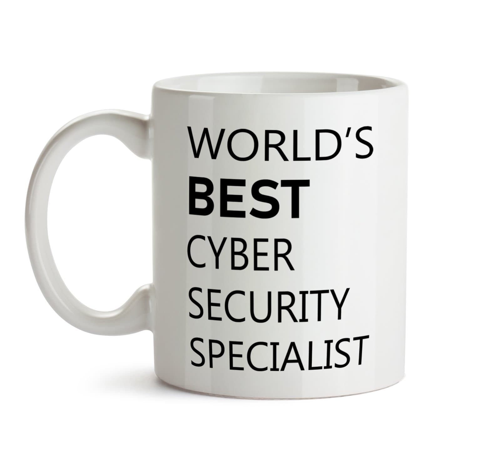 Cyber Security Coffee Mug - World's Best Cyber Security - A Coffee Cup - WBB-01 (11oz)